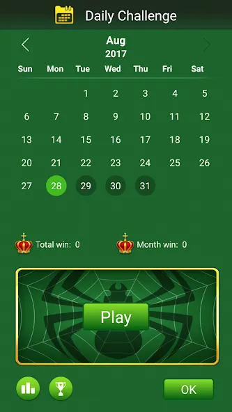 Spider Solitaire [МОД Бесконечные деньги] Screenshot 2