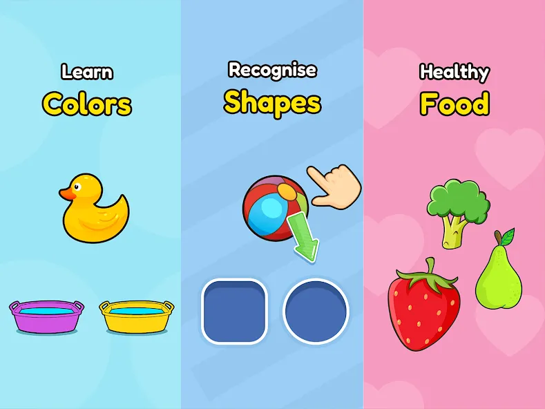 Bebi: Baby Games for 2-4y kids [МОД Меню] Screenshot 1