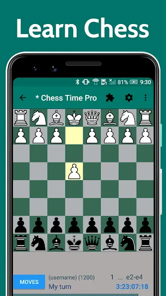 Chess Time - Multiplayer Chess (Чесс Тайм) [МОД Много монет] Screenshot 1