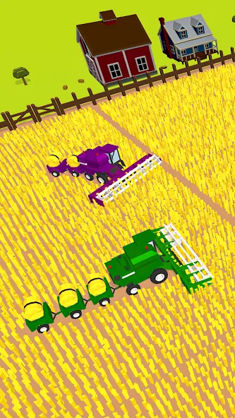 Harvest.io – 3D Farming Arcade [МОД Много денег] Screenshot 1