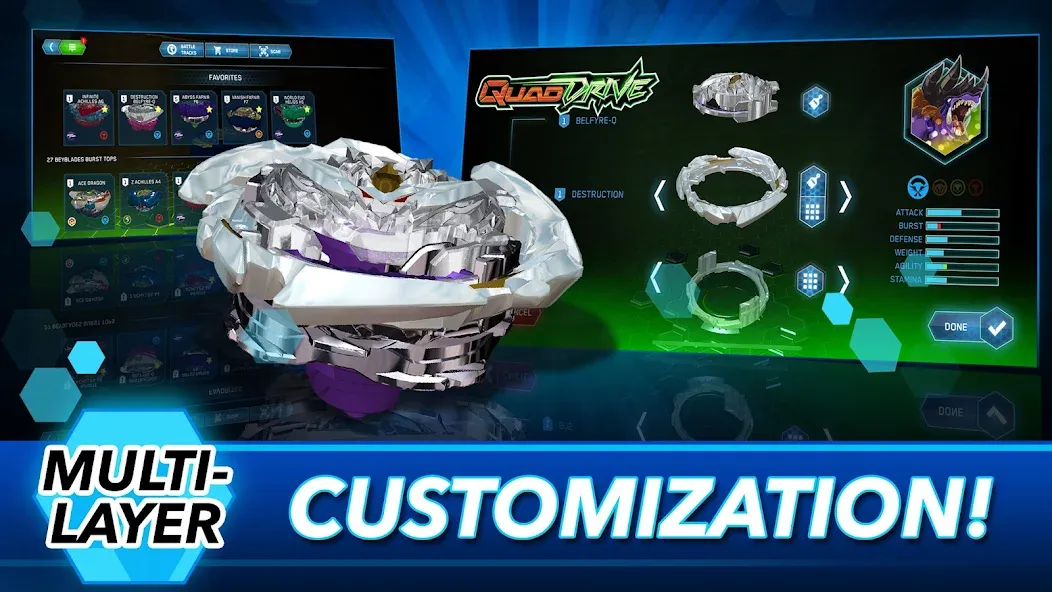 BEYBLADE BURST app (Бейблейд Брст приложение) [МОД Все открыто] Screenshot 2