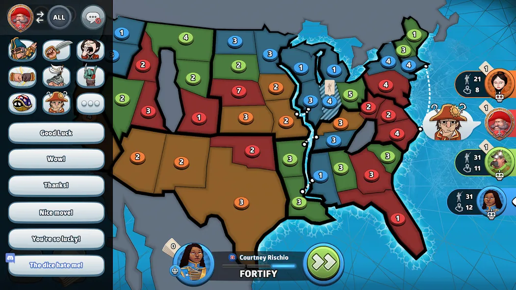 RISK: Global Domination (РИСК) [МОД Много монет] Screenshot 3