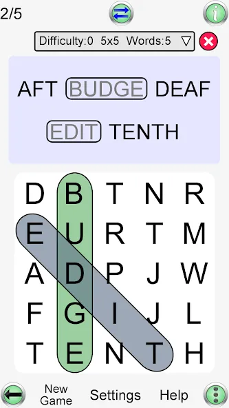 Word Search Ultimate [МОД Все открыто] Screenshot 2