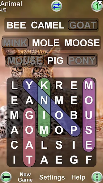 Word Search Ultimate [МОД Все открыто] Screenshot 5