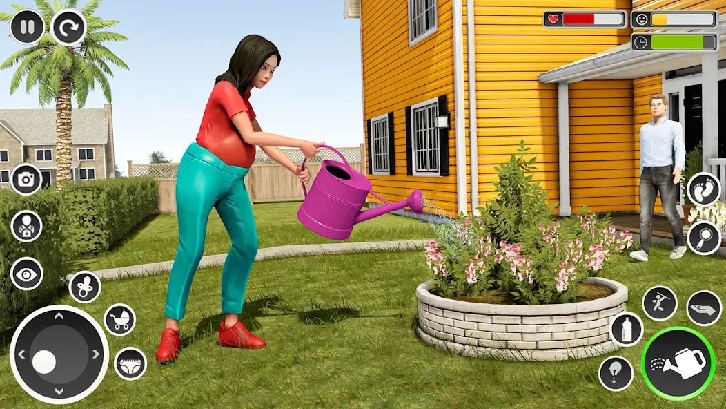 Pregnant Mom Simulator Games [МОД Бесконечные монеты] Screenshot 4