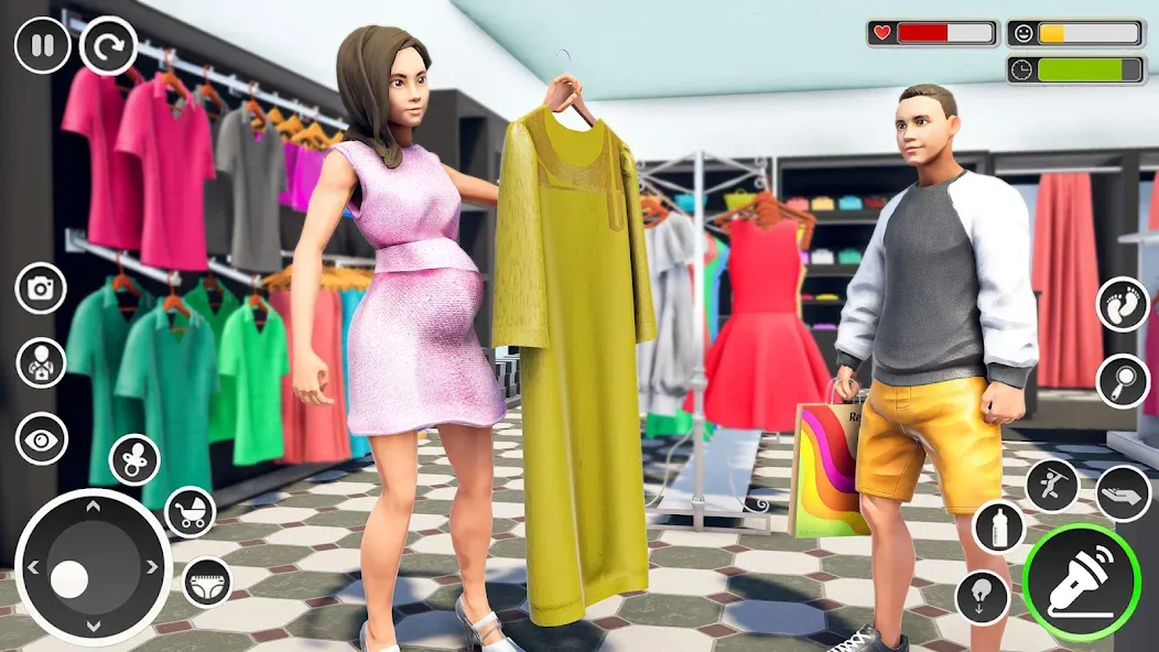 Pregnant Mom Simulator Games [МОД Бесконечные монеты] Screenshot 5
