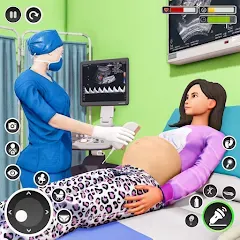 Взломанная Pregnant Mom Simulator Games  [МОД Бесконечные монеты]