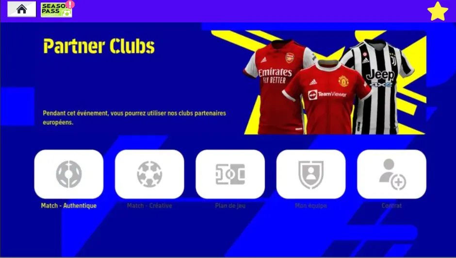 PESfOOTBALL MOBILE 2023 (ПЕСФУТБОЛ МОБИЛЬНАЯ 2023) [МОД Много монет] Screenshot 1