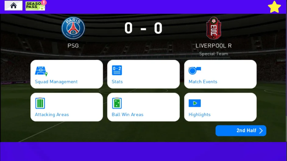 PESfOOTBALL MOBILE 2023 (ПЕСФУТБОЛ МОБИЛЬНАЯ 2023) [МОД Много монет] Screenshot 2