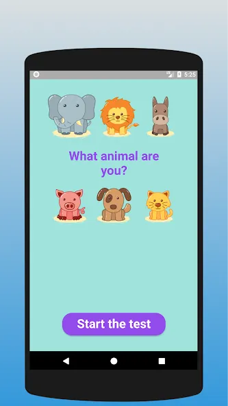 What animal are you? Test [МОД Бесконечные деньги] Screenshot 1