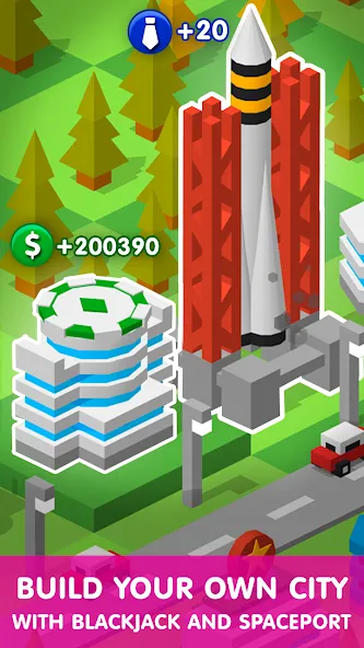 Tap Tap: Idle City Builder Sim [МОД Unlimited Money] Screenshot 5