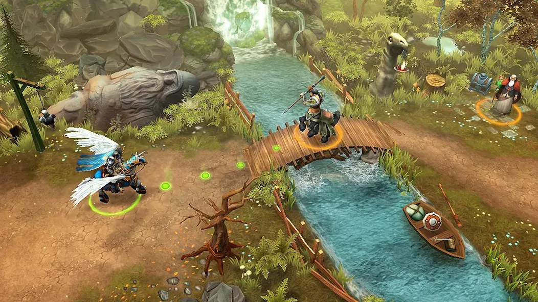 Heroes of Discord: Offline RPG [МОД Все открыто] Screenshot 1