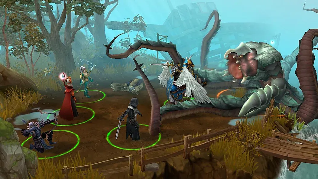 Heroes of Discord: Offline RPG [МОД Все открыто] Screenshot 2