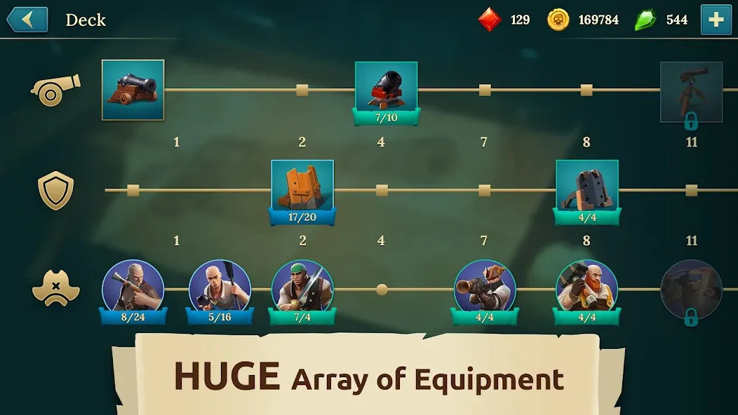 Pirate Ships・Build and Fight [МОД Меню] Screenshot 4