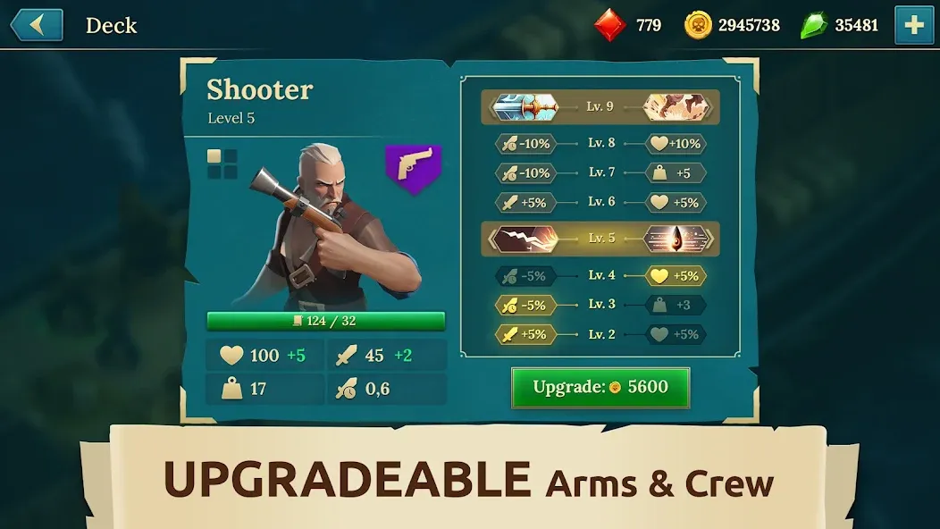 Pirate Ships・Build and Fight [МОД Меню] Screenshot 5