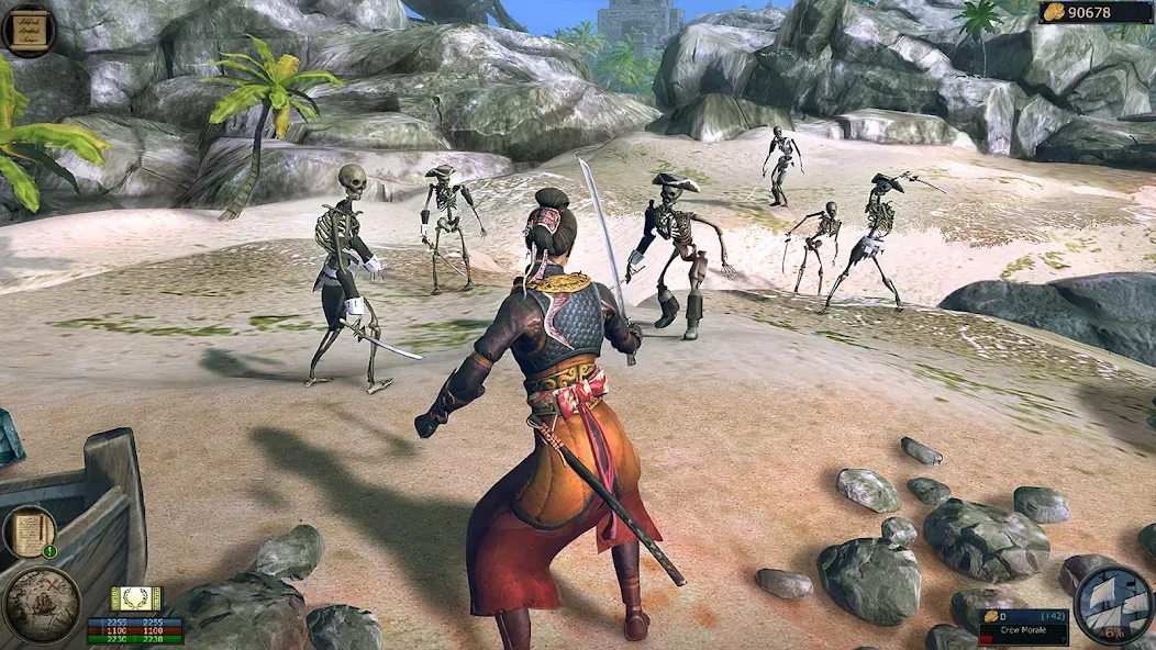 Pirates Flag－Open-world RPG (Темпест) [МОД Бесконечные монеты] Screenshot 3