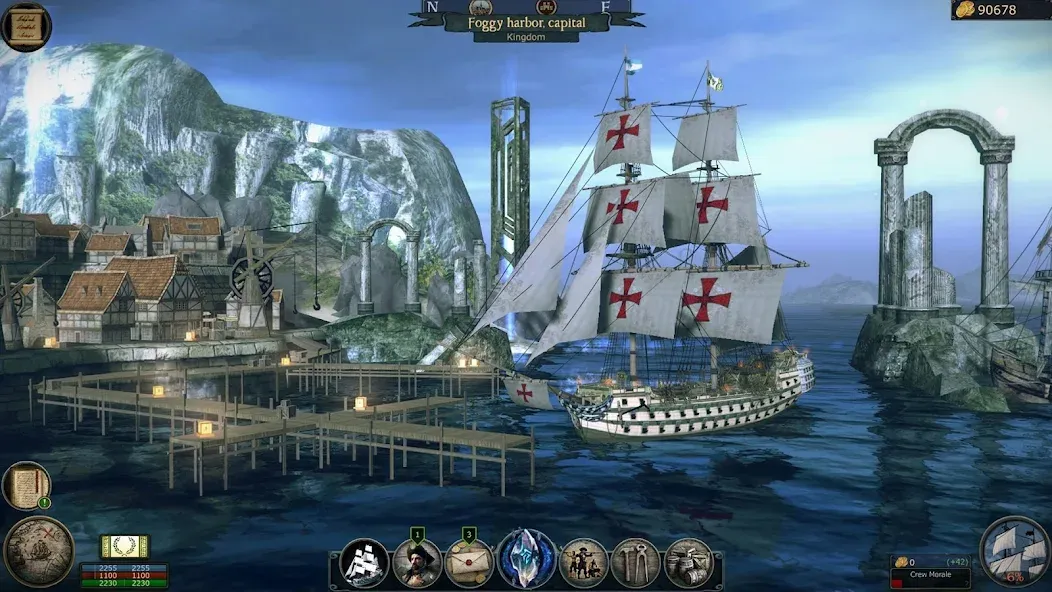 Pirates Flag－Open-world RPG (Темпест) [МОД Бесконечные монеты] Screenshot 4