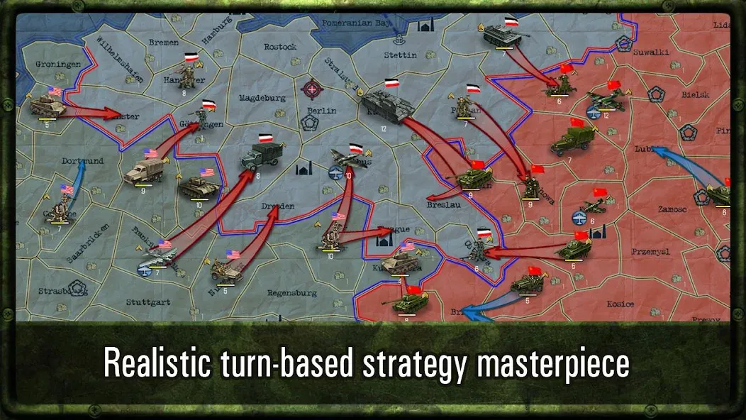 Strategy & Tactics: WW2 [МОД Menu] Screenshot 1