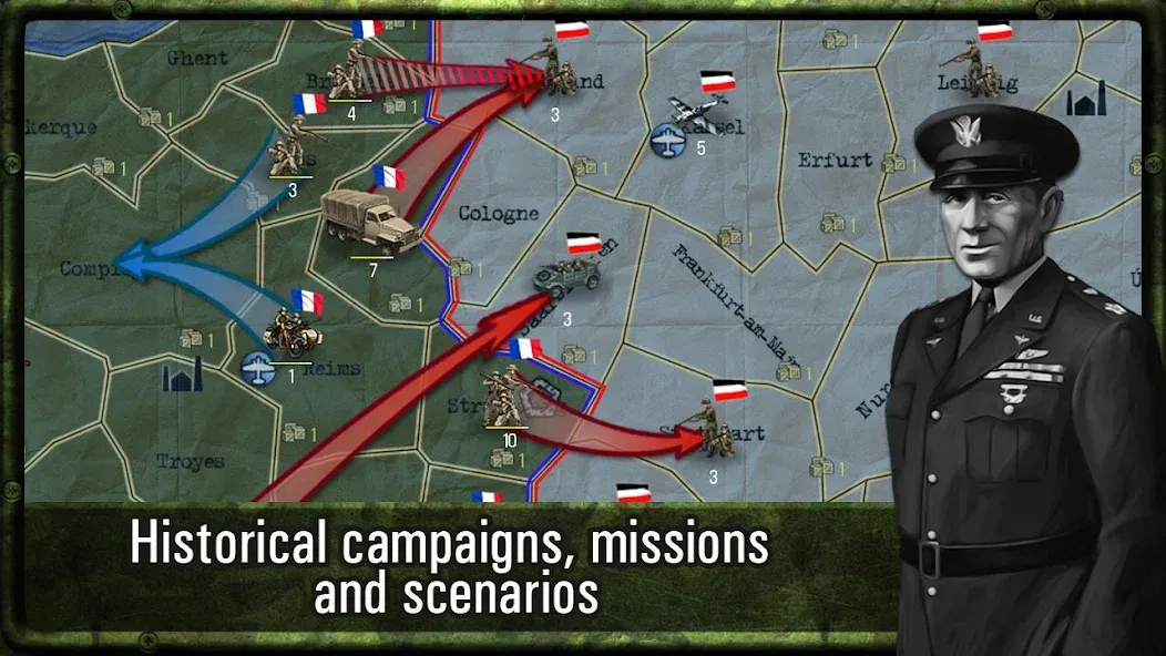 Strategy & Tactics: WW2 [МОД Menu] Screenshot 2