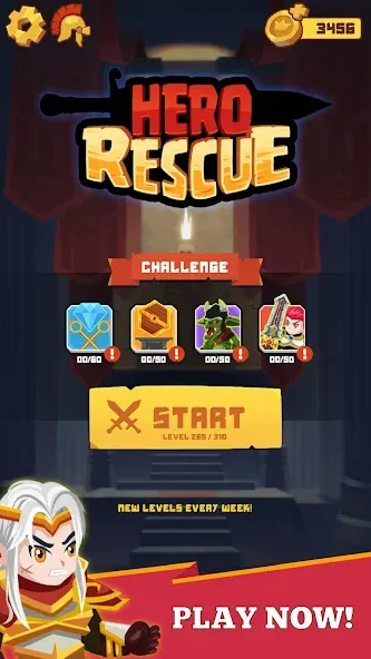Hero Rescue (Герой Спасения) [МОД Бесконечные монеты] Screenshot 5