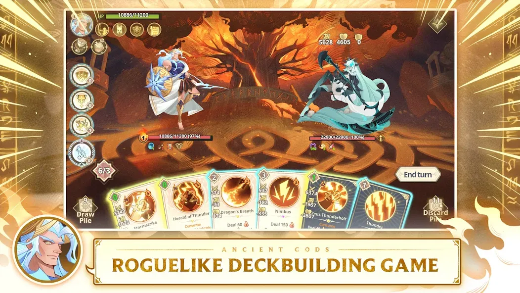 Ancient Gods: Card Battle RPG (Эншент Годс) [МОД Mega Pack] Screenshot 2