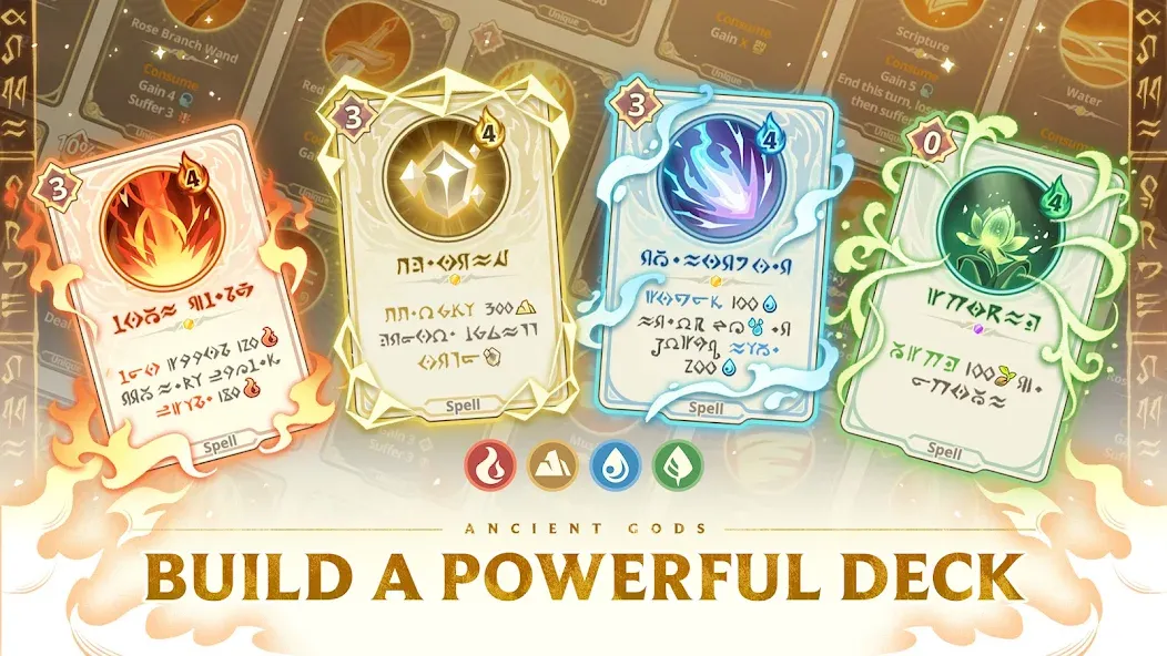 Ancient Gods: Card Battle RPG (Эншент Годс) [МОД Mega Pack] Screenshot 3