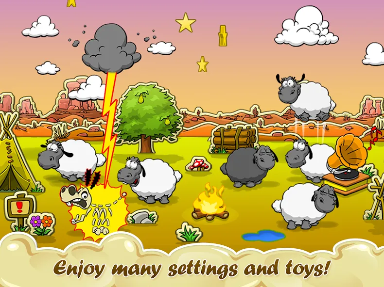 Clouds & Sheep [МОД Много денег] Screenshot 3