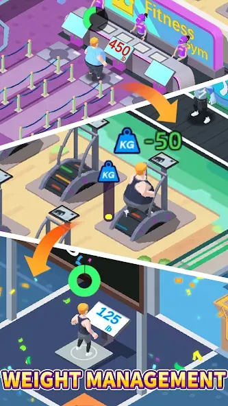 Fitness Club Tycoon (Фитнес Клуб Тайкун) [МОД Mega Pack] Screenshot 1