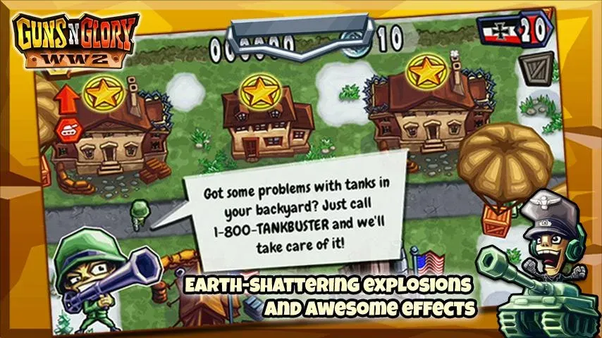 Guns'n'Glory WW2 [МОД Много монет] Screenshot 5