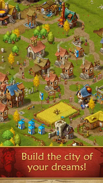 Townsmen [МОД Unlimited Money] Screenshot 2