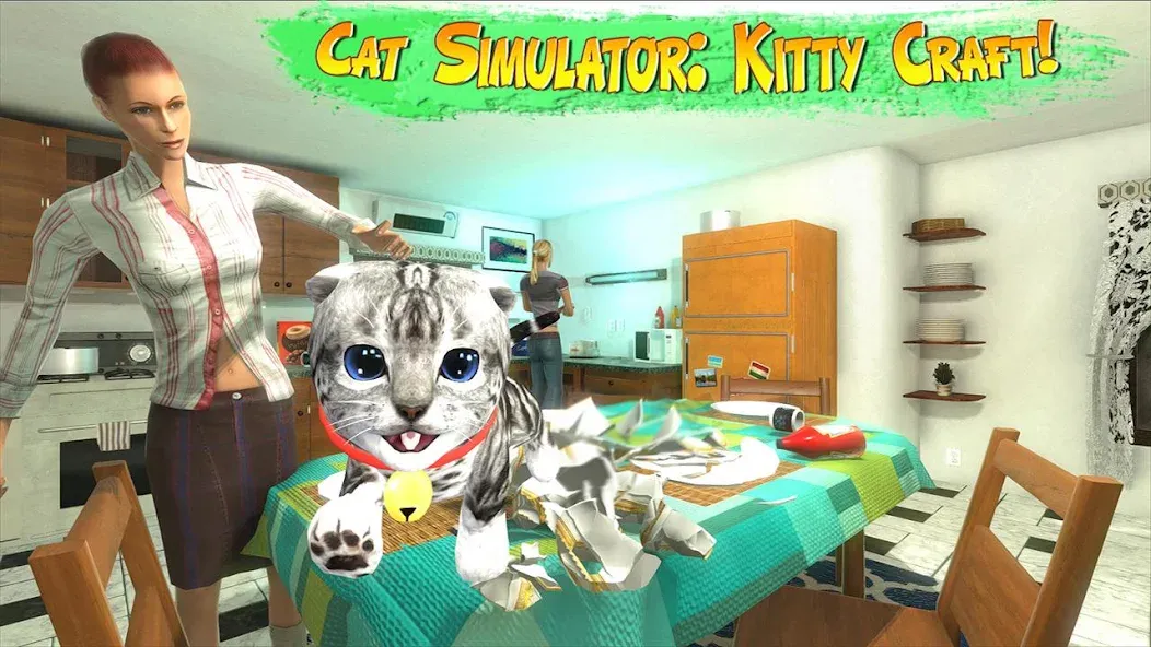 Cat Simulator : Kitty Craft (Симулятор кота) [МОД Mega Pack] Screenshot 1
