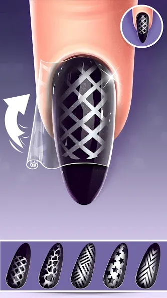 Nail Salon Fashion Makeup Game [МОД Unlimited Money] Screenshot 2