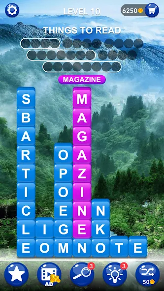 Word Tiles :Hidden Word Search [МОД Menu] Screenshot 2