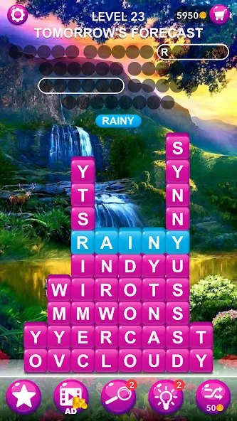 Word Tiles :Hidden Word Search [МОД Menu] Screenshot 3