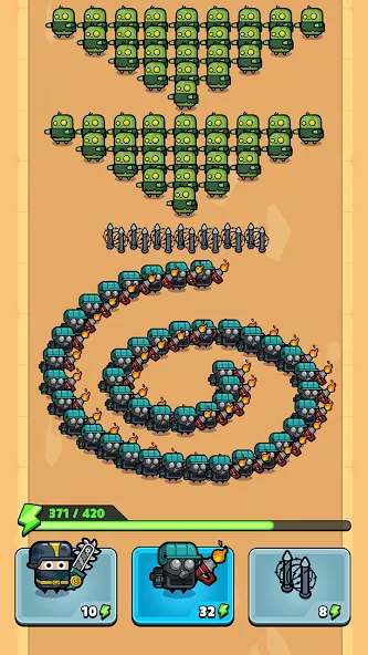 Police vs Zombie: Zombie City (Полиция против зомби) [МОД Бесконечные деньги] Screenshot 4