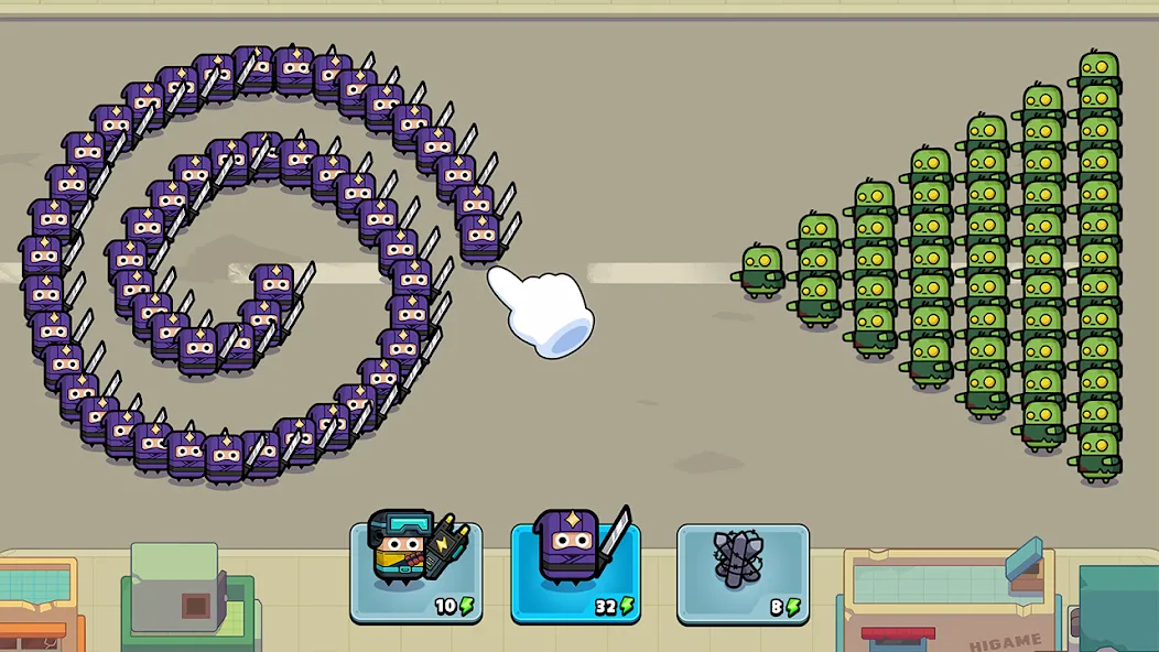 Police vs Zombie: Zombie City (Полиция против зомби) [МОД Бесконечные деньги] Screenshot 5