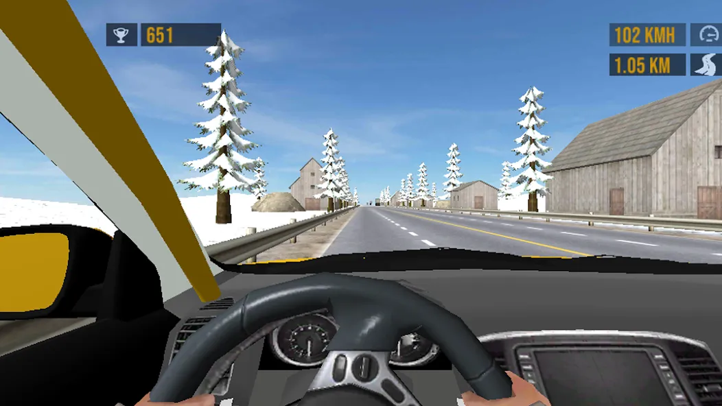 Highway Traffic Car Racer (Хайвей Трафик Кар Рейсер) [МОД Много денег] Screenshot 2