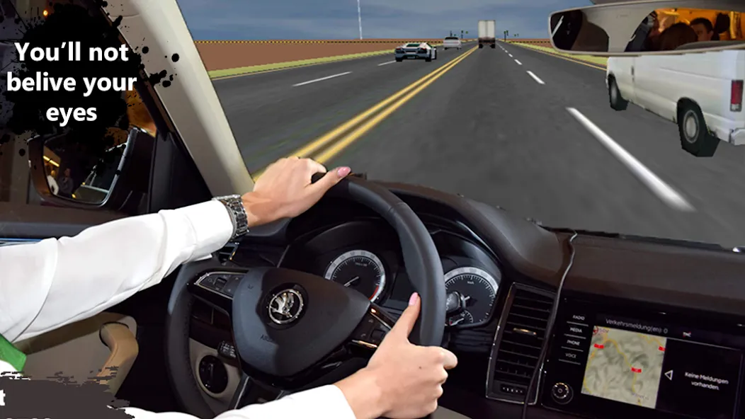 Highway Traffic Car Racer (Хайвей Трафик Кар Рейсер) [МОД Много денег] Screenshot 3