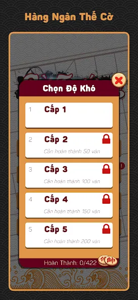 Cờ Thế Khó Nhất - Cờ Offline [МОД Бесконечные монеты] Screenshot 2