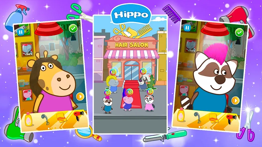 Hair Salon: Fashion Games [МОД Бесконечные деньги] Screenshot 1