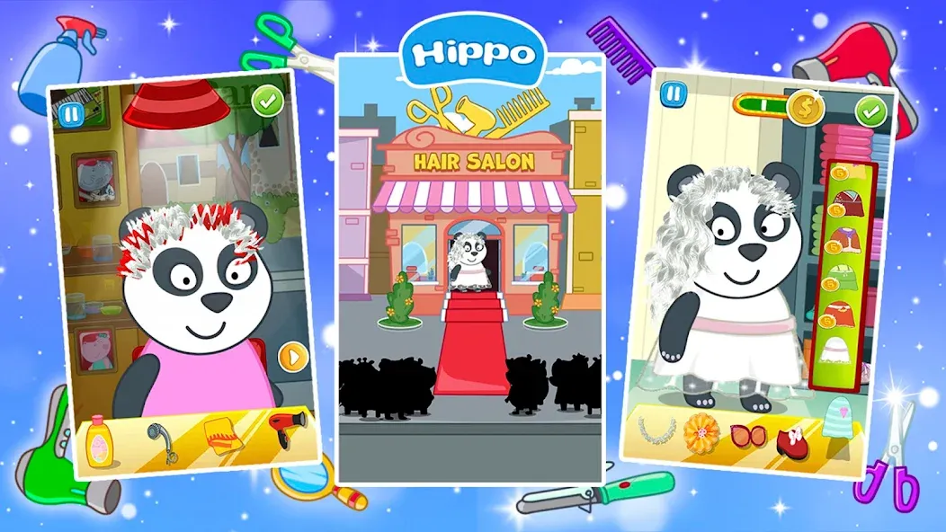 Hair Salon: Fashion Games [МОД Бесконечные деньги] Screenshot 2