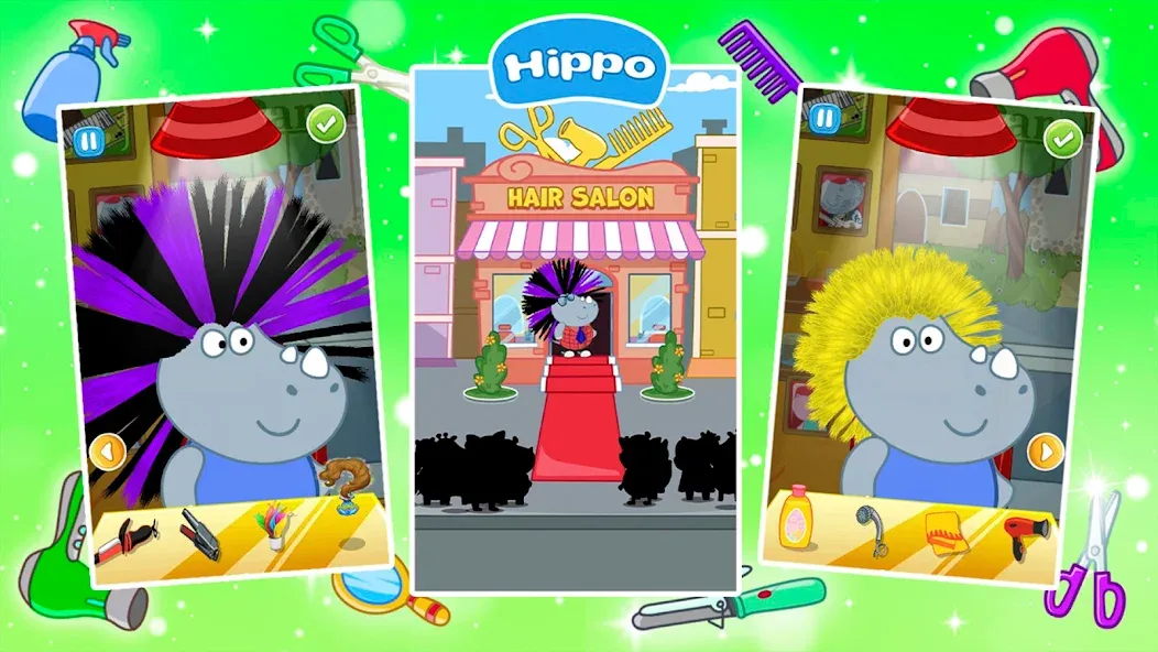 Hair Salon: Fashion Games [МОД Бесконечные деньги] Screenshot 3