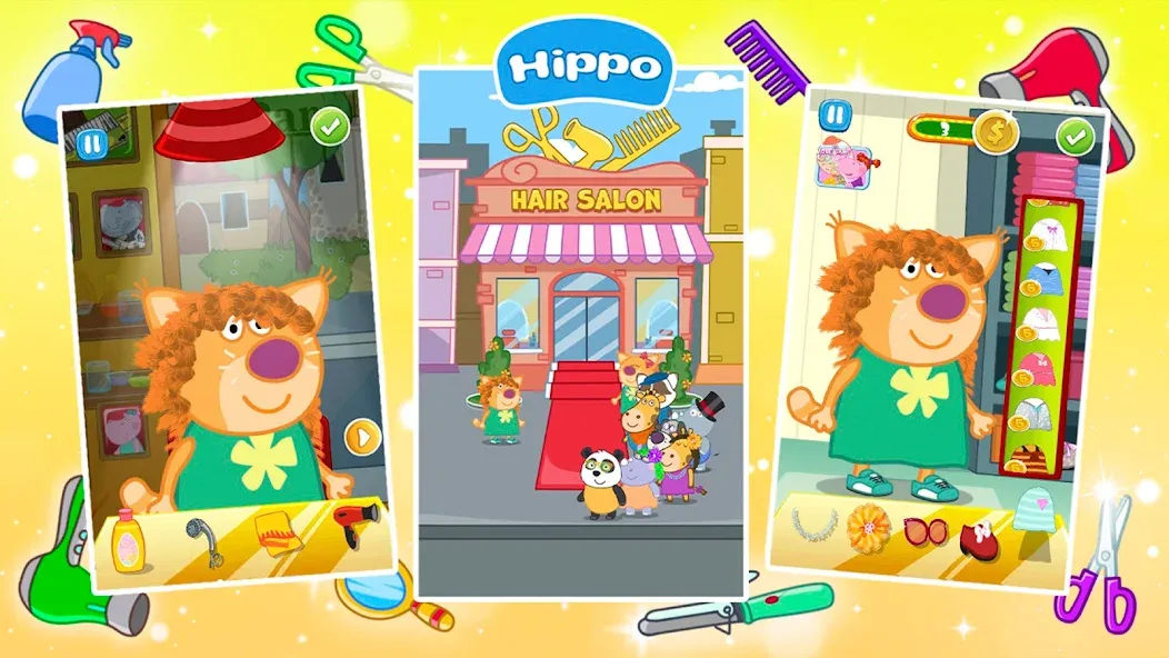 Hair Salon: Fashion Games [МОД Бесконечные деньги] Screenshot 4