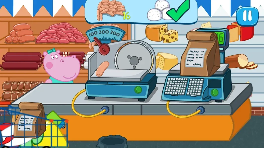 Kids Supermarket: Shopping [МОД Mega Pack] Screenshot 4