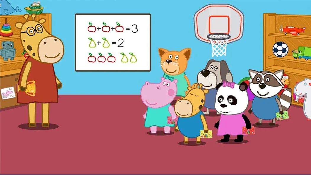 Kindergarten: Learn and play [МОД Unlocked] Screenshot 1