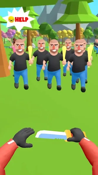 Hit Master 3D - Knife Assassin (Хит Мастер 3Д) [МОД Menu] Screenshot 2