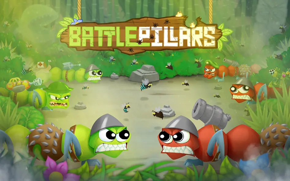 Battlepillars Multiplayer PVP [МОД Mega Pack] Screenshot 1