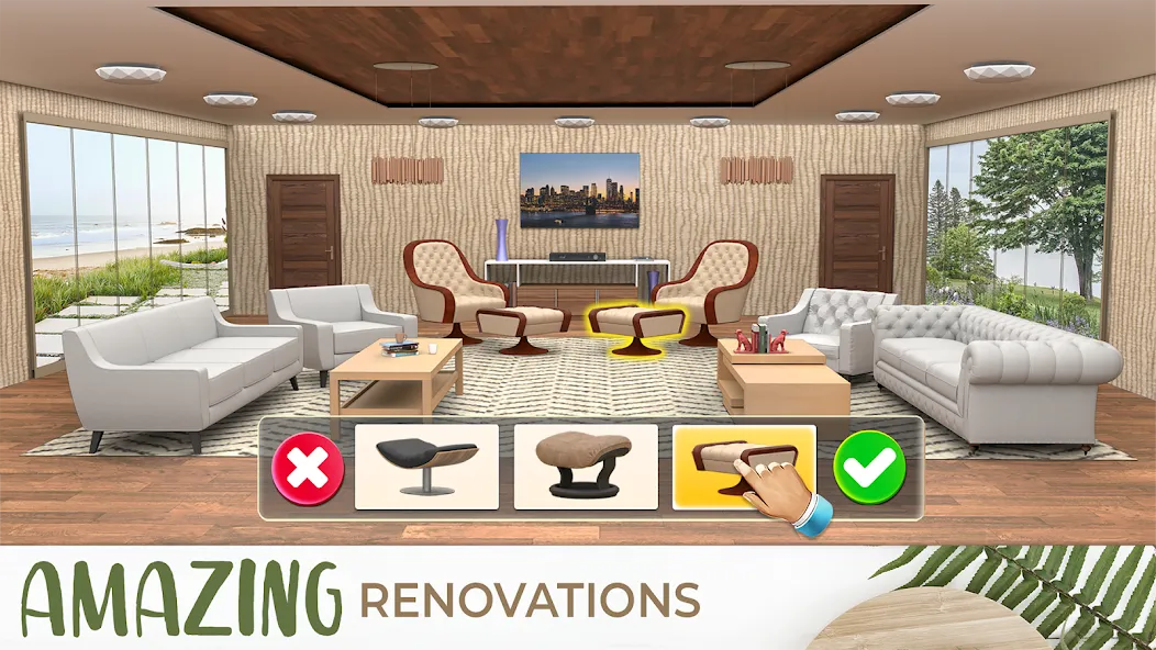 My Home Makeover Design: Games (Мой дизайн ремонта дома) [МОД Unlocked] Screenshot 4
