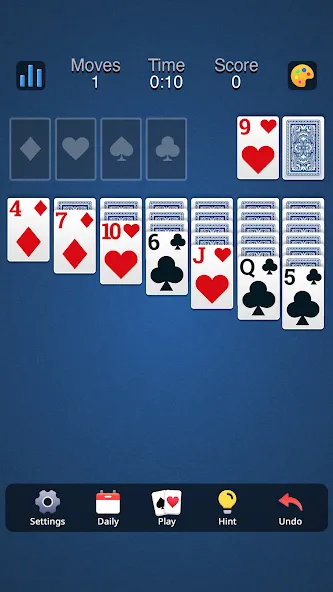 Classic Solitaire - Klondike (Солитер Клондайк Классик) [МОД Много монет] Screenshot 4