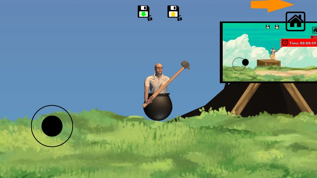 Getting with hammer it (Геттинг вместе с молотком) [МОД Меню] Screenshot 1